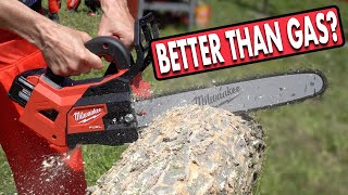 NEW Milwaukee Tools M18 Fuel Top Handle Chainsaw Review [upl. by Melan]