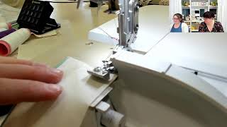 Basic Serger Stitches  Overlock Flatlock and Rolled Hem [upl. by Keli524]