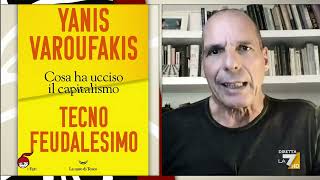 Acca Larentia Varoufakis quotLa crisi economica sta di nuovo creando il mostro del fascismoquot [upl. by Nadbus]