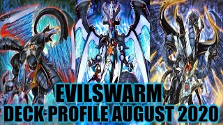 EVILSWARM DECK PROFILE AUGUST 2020 YUGIOH [upl. by Carilyn]