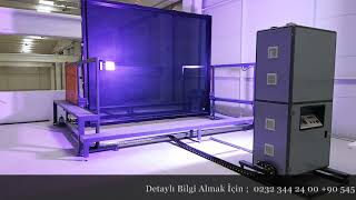 Serigrafi Dik Kalıp Pozlama Makinesi  DP19  Screen Printing Upright Mold Exposure Machine [upl. by Nwahsat]