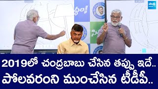 Ambati Rambabu Explained About Chandrababu Mistakes In Polavaram Project  SakshiTVLIVE [upl. by Godding]