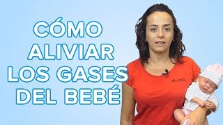 3 posturas para sacar los gases al bebé  Ayudar al bebé a expulsar el aire [upl. by Ellehc411]