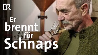 Schnaps und Obstbrand Peter Piesch brennt für wilde Sorten  Zwischen Spessart und Karwendel  BR [upl. by Burdelle]