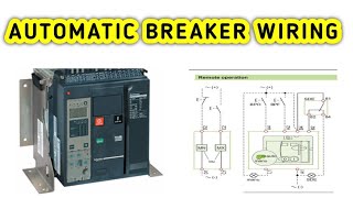 acb control wiring diagram  Power Learning channel  automatic acb breaker operation acbwiring [upl. by Viki689]