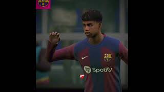 Lamine yamal barcelona barcelonafc lamineyamal euro2024 efootball2024 [upl. by Kreager]