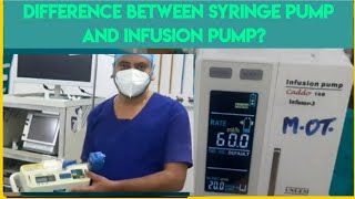 how to work Infusion pump infusion syringepump [upl. by Abramson]