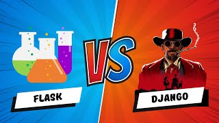 Rychlý Duel FLASK vs DJANGO [upl. by Allegna]