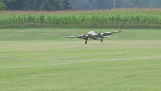 B25 bomber giant scale [upl. by Rehpotsrihc]