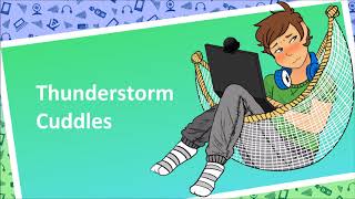 Thunderstorm Cuddles Sleep Aid [upl. by Kingsly]