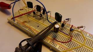 Bootstrapped CommonEmitter Amplifier [upl. by Nanor119]