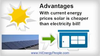 Advantages and disadvantages of solar energy [upl. by Arised]