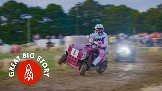 Inside the Indy 500 of Lawnmower Races [upl. by Eitac324]