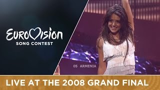 Sirusho  Qele Qele Armenia Live 2008 Eurovision Song Contest [upl. by Milson]