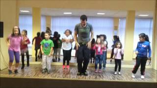 Zumba Kids cu Andrei  Hamster Dance [upl. by Cower]