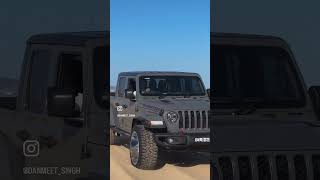 Beach drive sydney  jeep rubicon offroad  prem dhillon song [upl. by Trubow863]