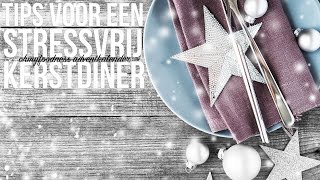 OMF Advent 23 Tips voor een stressvrij kerstdiner  OhMyFoodness [upl. by Herzel]