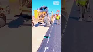 The person who invented the asphalt paving edge cutter is truly a genius [upl. by Sibyl]