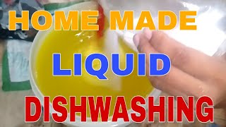 EP 211 MAKING HOMEMADE DISHWASHING LIQUID part2 [upl. by Ytsirhk]