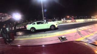 2014 Mustang 50 vs Jetta GLI MKV Frankenturbo F23T [upl. by Hsara]