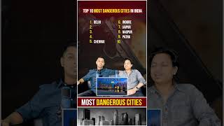 10 Most Dangerous Cities In India🤯 delhi mumbai gurugram [upl. by Airdnoed]