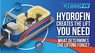 Hydrofin creates the pontoon lift you need  What determines the lifting force [upl. by Aiynat]