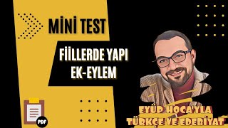 Fiillerde Yapı Ek eylem Soru Çözümü [upl. by Scot215]