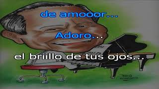 Karaoke Armando Manzanero  Adoro otra versión [upl. by Urquhart667]