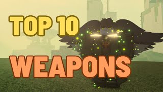 TOP 10 Best PvP Weapons  Deepwoken [upl. by Kinney943]