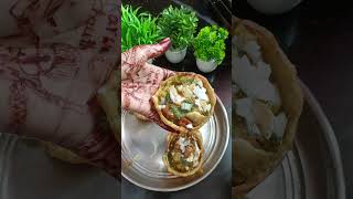 Katori chaat recipe easyfoodtomakeathome shortvideo [upl. by Soirtemed]