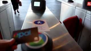 Opal Card Barrier Mounted Reader Already Tapped on message [upl. by Asserac523]