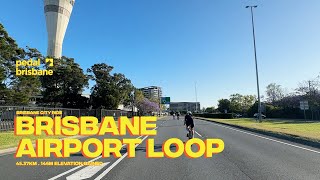 Brisbane city ride  Brisbane Airport Loop [upl. by Reinaldos246]