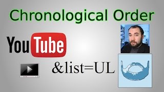 Watch YouTube Videos in Chronological Order from a Channel oldest to newest YouTube Jukebox [upl. by Ahsiyt]