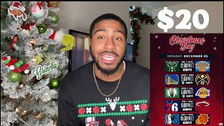 Get All 5 NBA Christmas Games Correct Win 20 [upl. by Rosalinde565]