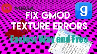 Garrys Mod July 2018 Fix Gmod Missing Textures [upl. by Nerwal]