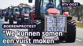 Massale opkomst bekijk het grootste boerenprotest ooit  RTV Oost [upl. by Behre]