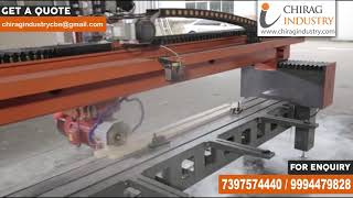 CHIRAG INDUSTRY  Fully Automatic Edge Nosing and Polishing Machine [upl. by Winter]