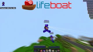 Trolling Players In Minecraft Lifeboat Survival Mode [upl. by Giffy]