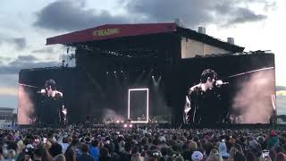 The 1975 Reading 2023 Intro and The City [upl. by Frederik]