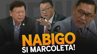 Marcoleta tinanggal sa pagiging miyembro ng Komite at nabigong hamunin ang COA sa isang mosyon na [upl. by Nason795]