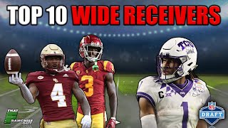 Wide Receivers To Watch Out For In The 2024 NFL Draft  With Highlights [upl. by Zwiebel]