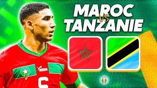 🔴 🇲🇦🇹🇿 MAROC  TANZANIE 🔴 CAN 2024  PLACE aux LIONS de lATLAS  Coupe Afrique Nations Direct Live [upl. by Ellegna757]