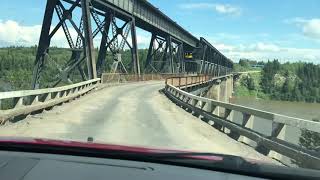 Old bridge in Nipawin Saskatchewan [upl. by Animahs]