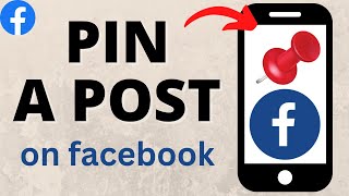 How to Pin a Post on Facebook  2023 [upl. by Anigriv41]