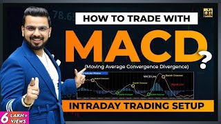 MACD Intraday Trading Setup Explained  Share Market for Beginners [upl. by Elleryt]