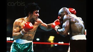 Marvin Hagler vs Mustafa Hamsho I Highlights [upl. by Halie]