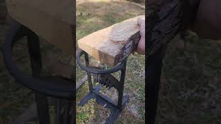 Kindling Cracker King up close with a demo splitting wood [upl. by Aek]