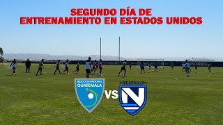 Segundo día de entrenamiento de Guatemala en 🇺🇸 Previo al juego Guatemala 🇬🇹 🆚 Nicaragua 🇳🇮 [upl. by Madalena316]