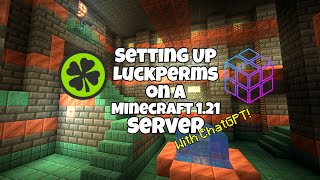 How to Set Up Luck Perms with Role Groups on Minecraft 121 Paper Server [upl. by Lauter]