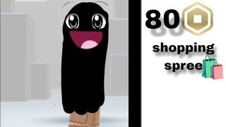 ✨80 robux shopping spree ✨ [upl. by Attelra]